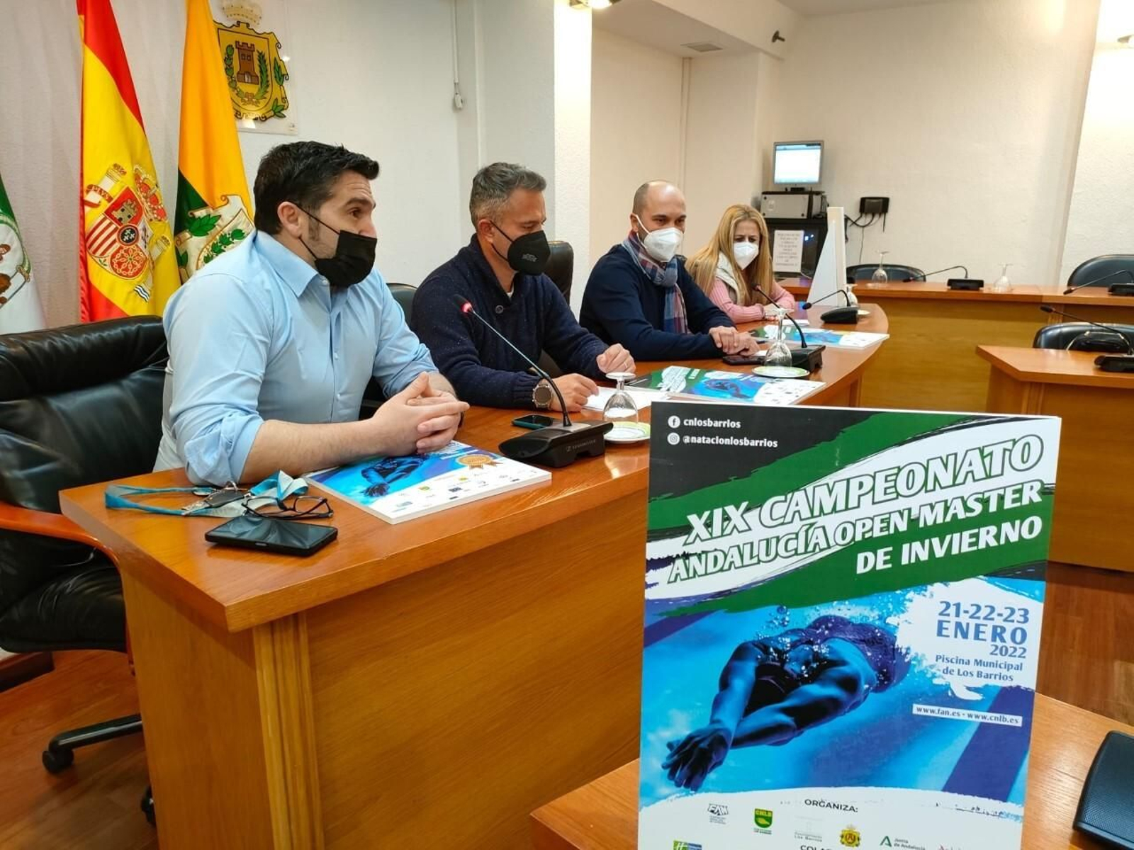 La presentación del Campeonato de Andalucía en Los Barrios.