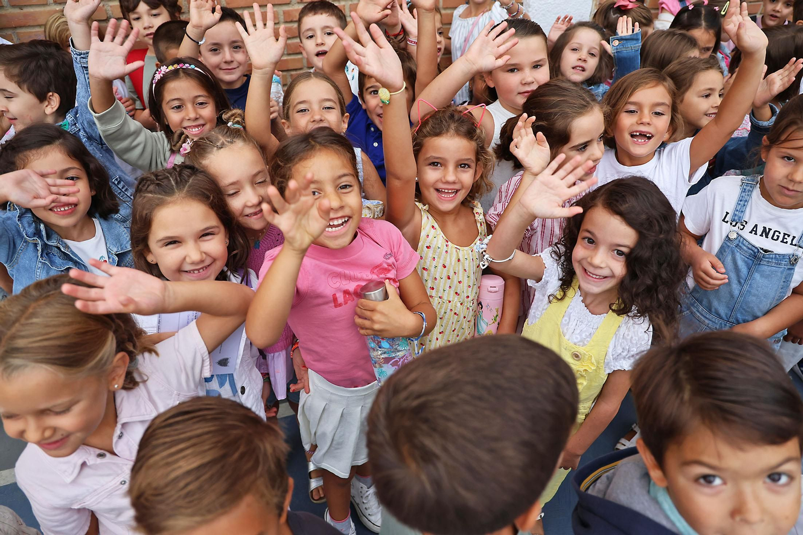 Las imágenes de la vuelta al cole