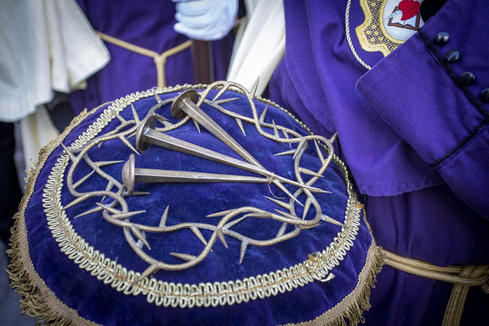 Las imágenes de la cofradía de Humildad y Paciencia en la Semana Santa de Cádiz 2022