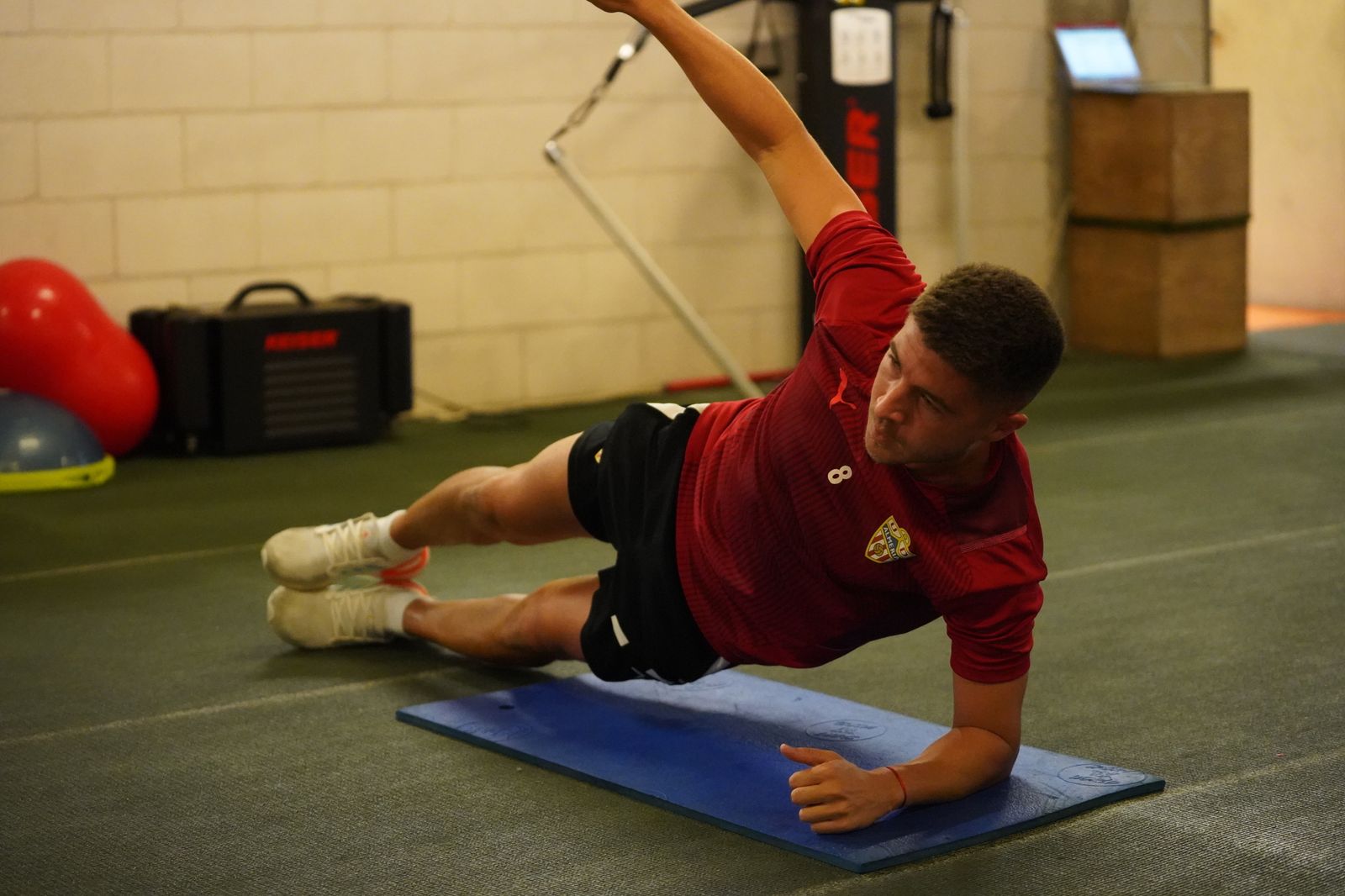 Fotogalería del entrenamiento de la UDA, viernes 27 de agosto