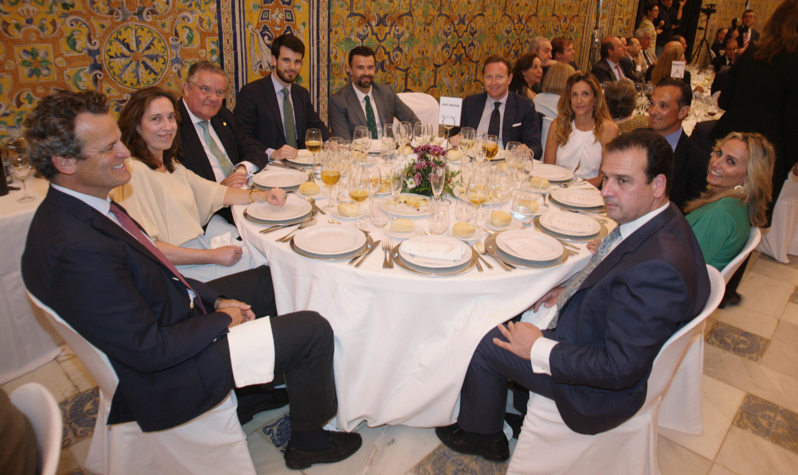 Los asistentes al VII Premio Manuel Clavero