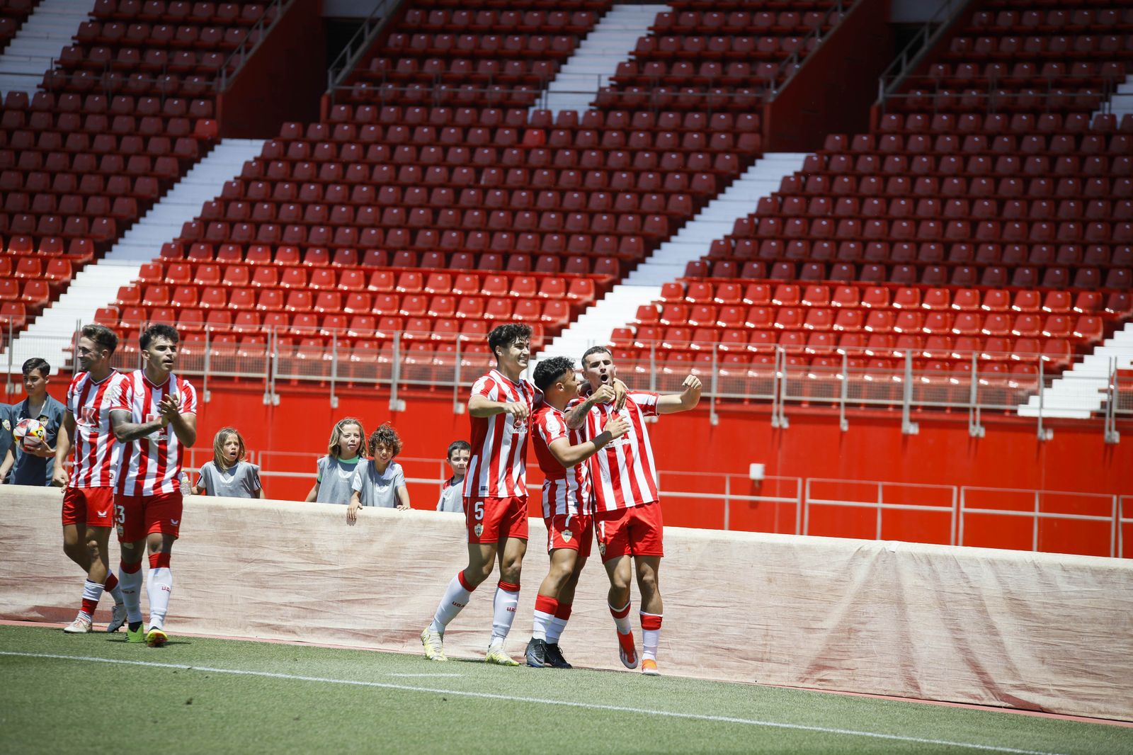 Imágenes del partido entre el Almería B y el Real Jaén