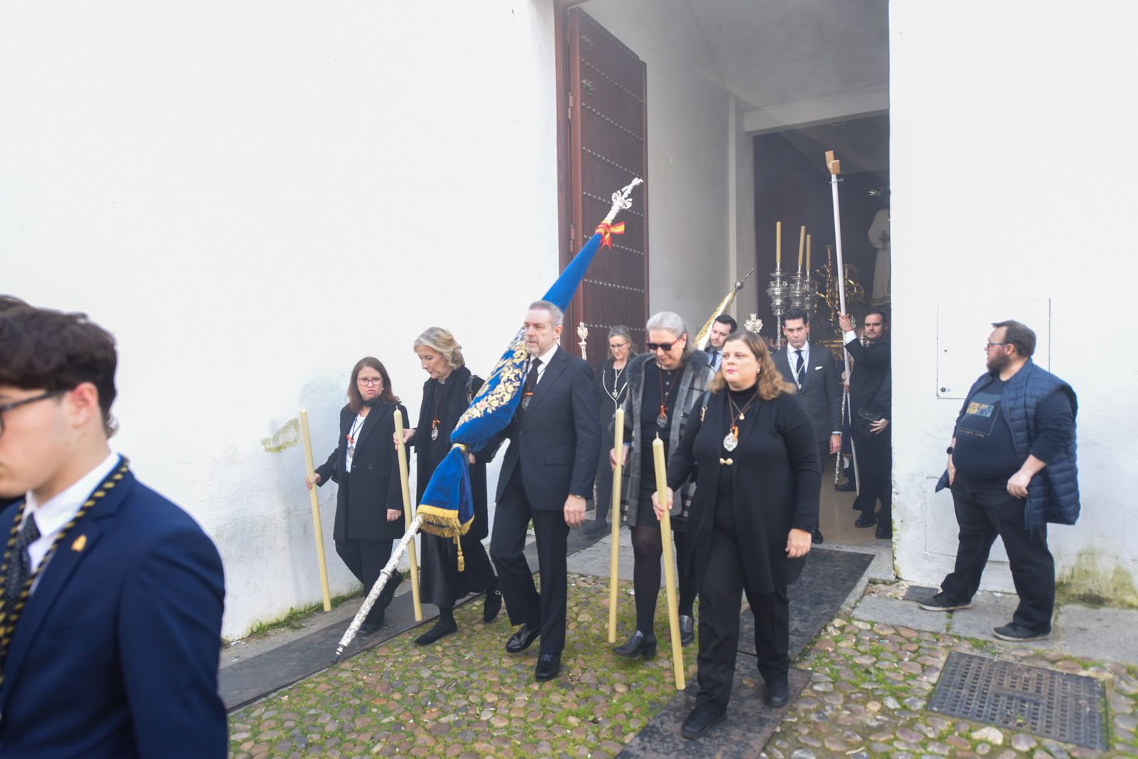El traslado del Señor de la Sangre a la Catedral para el Vía Crucis de las Cofradías, en imágenes