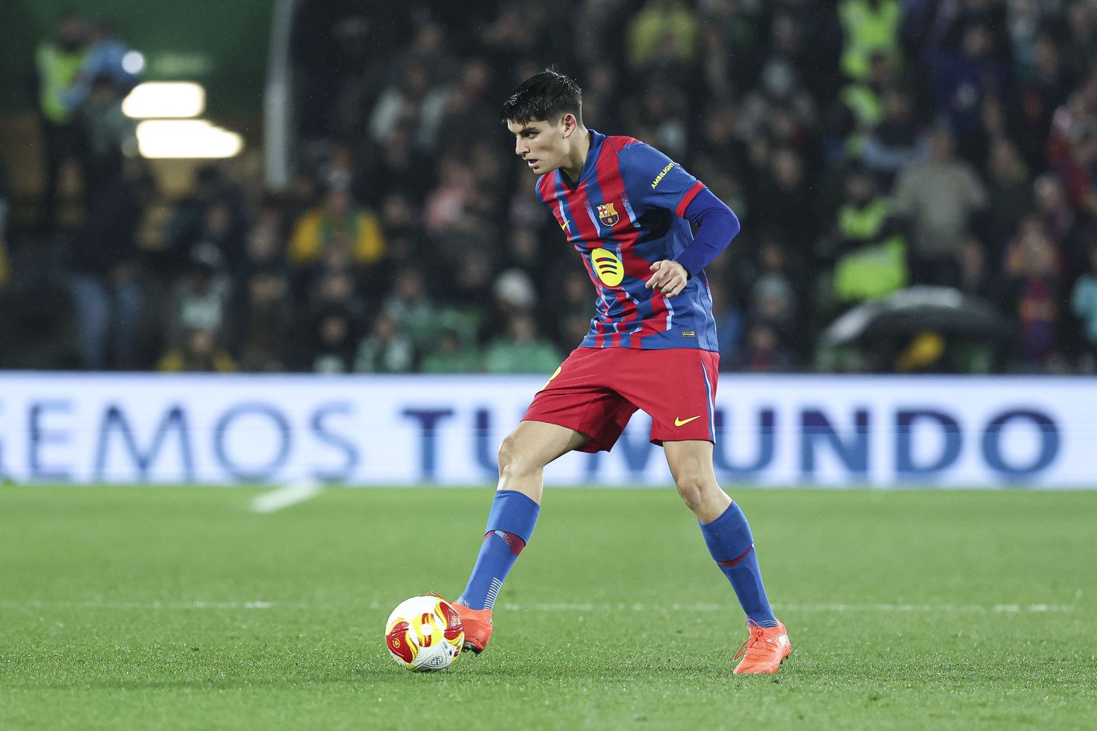 Las fotos del Racing-Barcelona de Copa