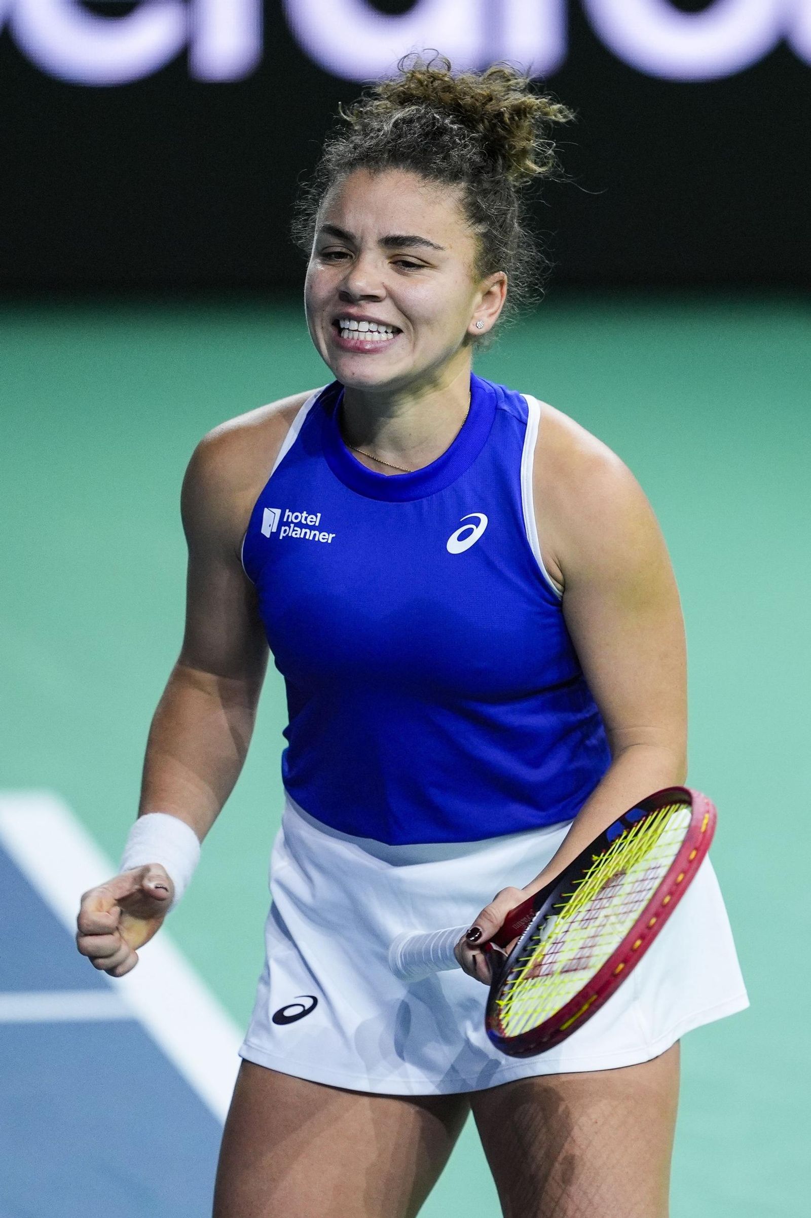 El Italia-Japón de la Billie Jean King en Málaga, en fotos