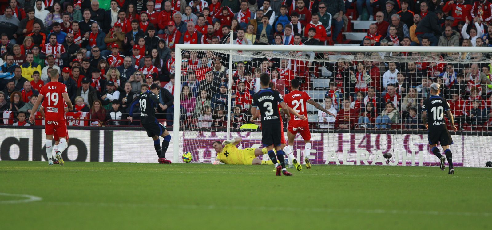 Imágenes del partido U.D. Almería-Atlético de Madrid