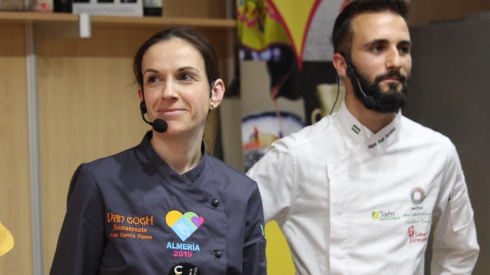 Ana García y Miguel Ángel González, cocineros de Regio y Botaniq.