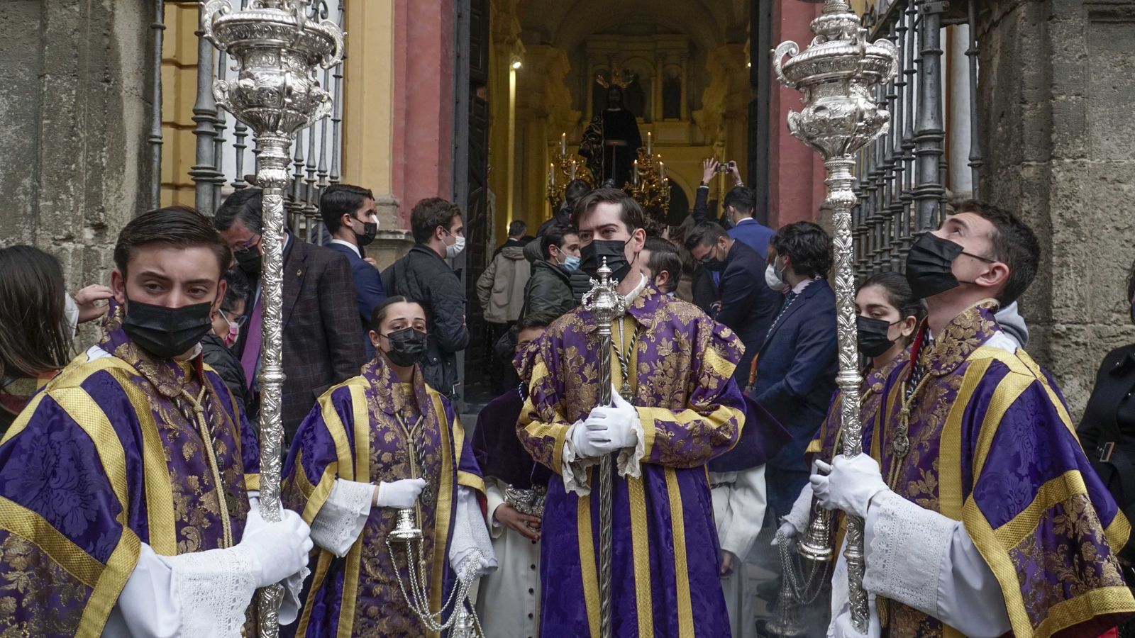Imágenes del traslado del Beso de Judas