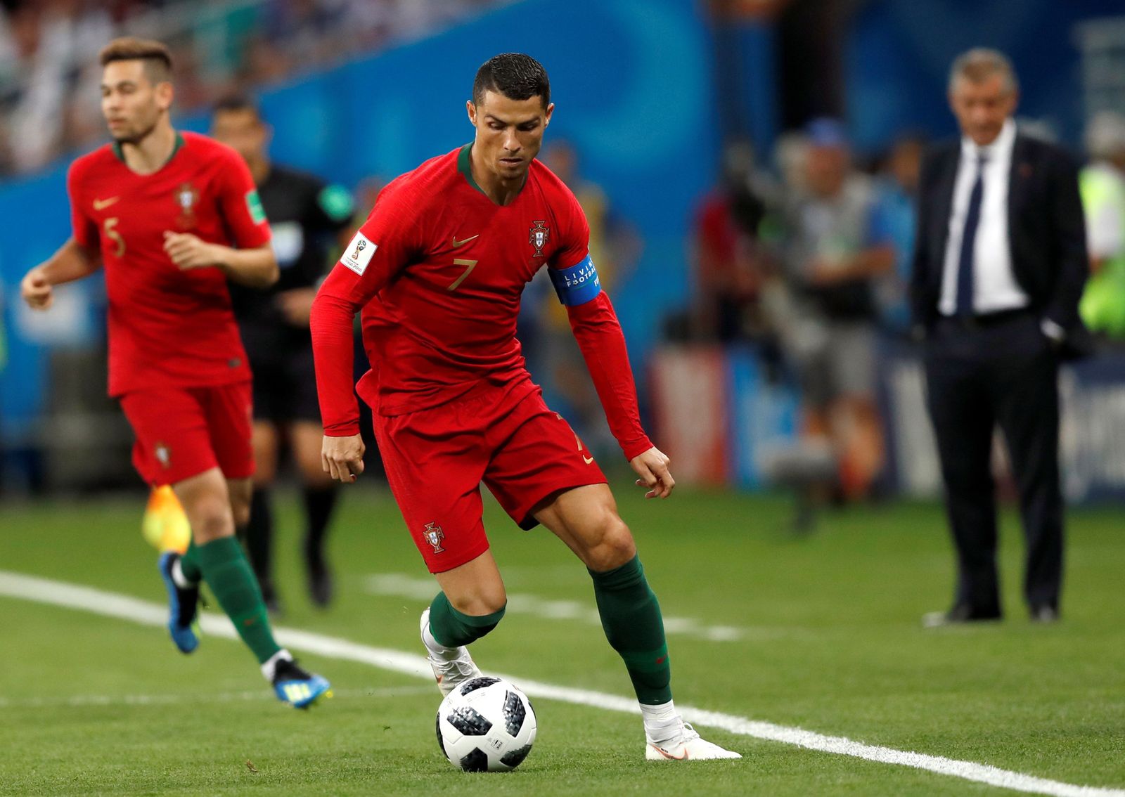 Las imágenes del Irán-Portugal