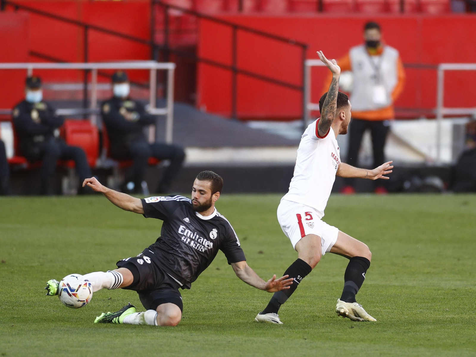 Las imágenes del Sevilla -Real Madrid