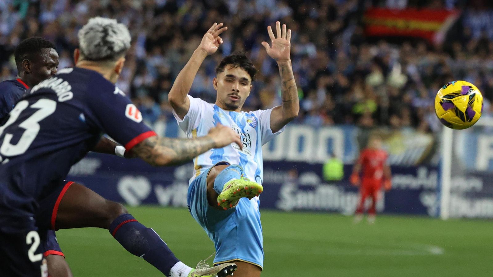 Las fotos del Málaga-Deportivo de La Coruña