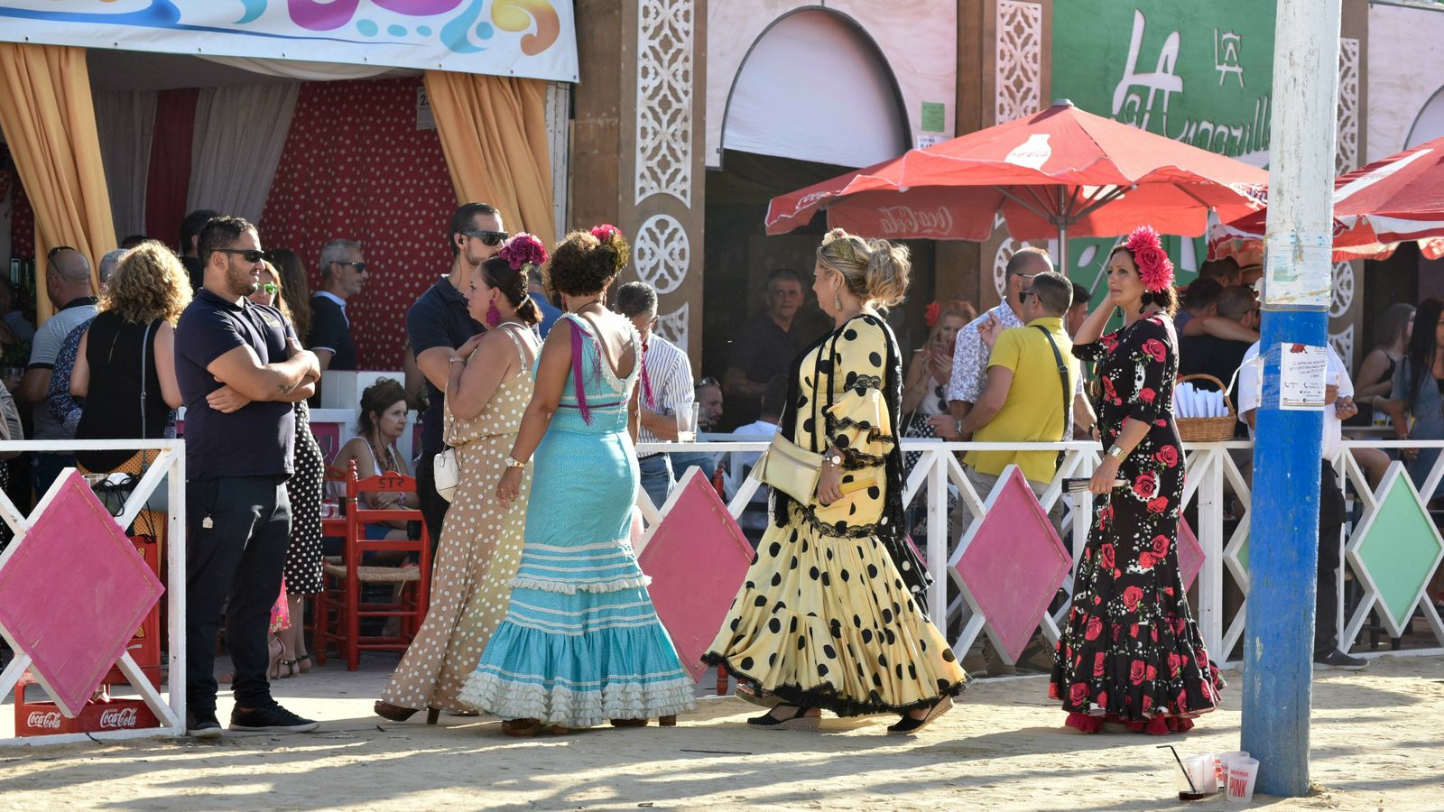 Feria de La Línea Dia de la Mujer en imagenes