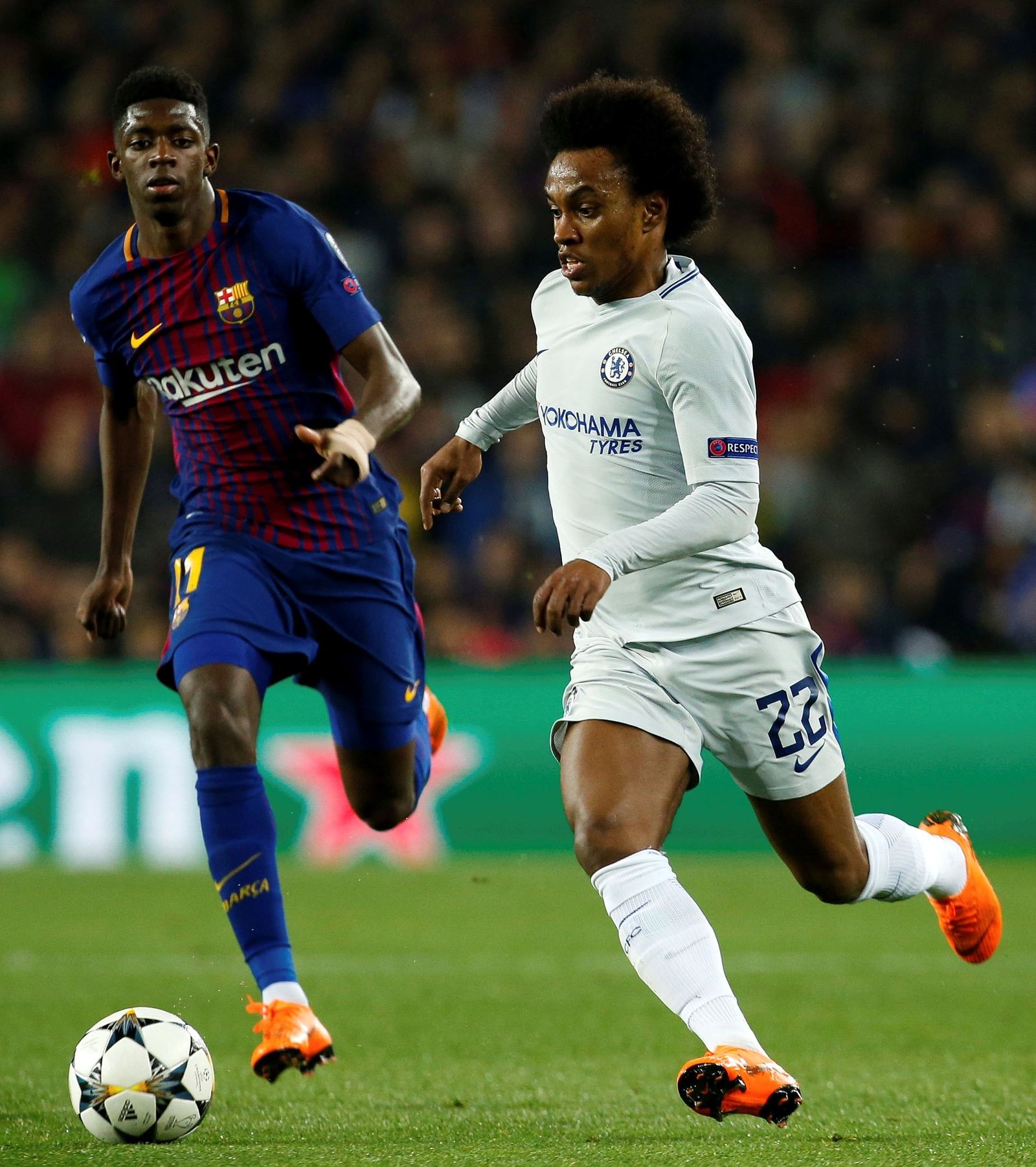 Las imágenes del Barcelona-Chelsea