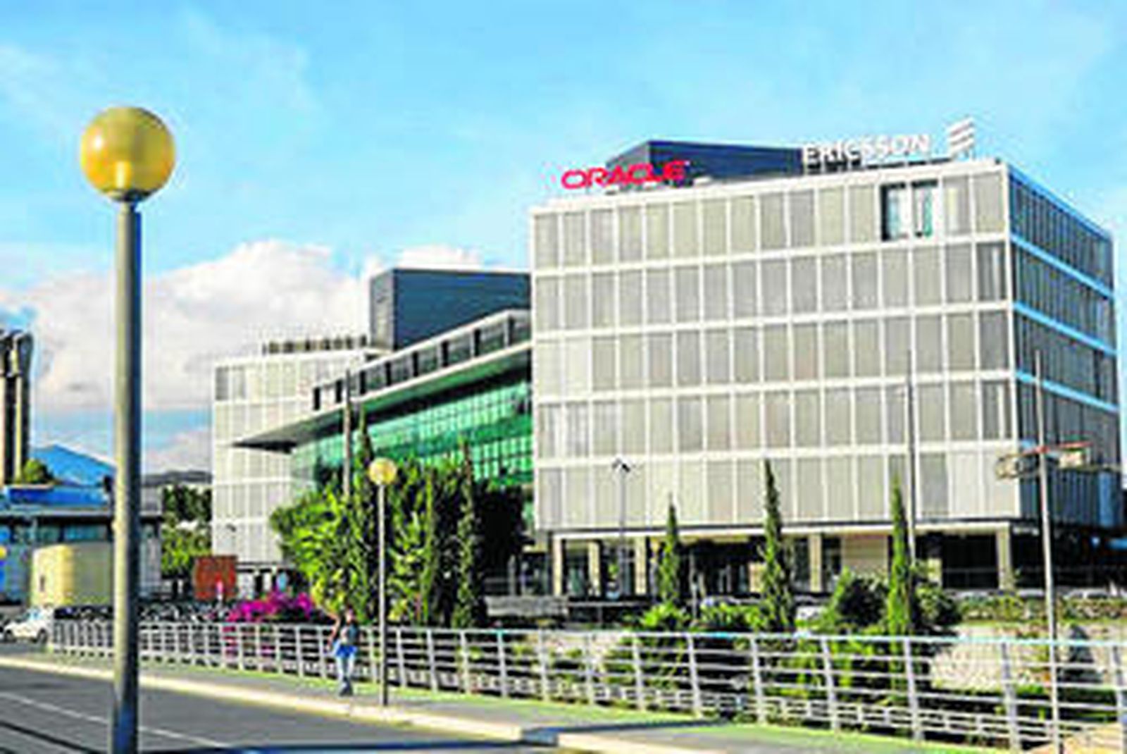 Vista de la sede de Ericsson en el parque tecnológico.