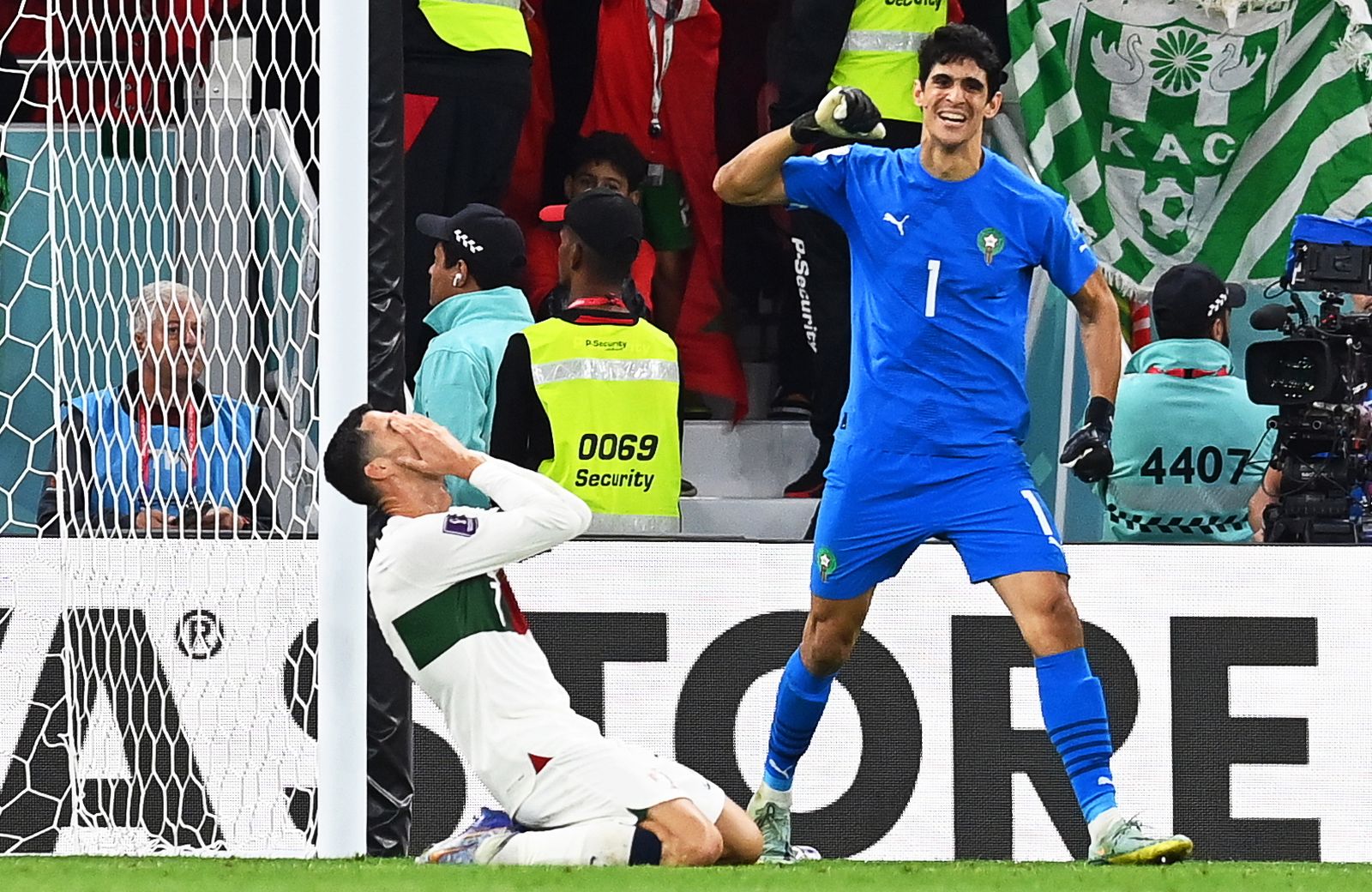 Las imágenes del Marruecos - Portugal de los cuartos de final del Mundial de Qatar