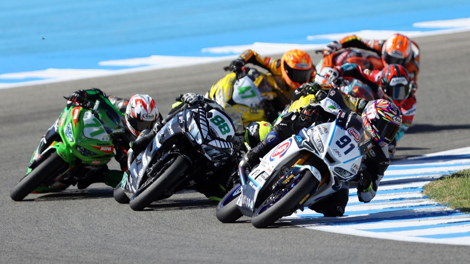Imágenes del sábado en el Mundial de Superbikes en Jerez