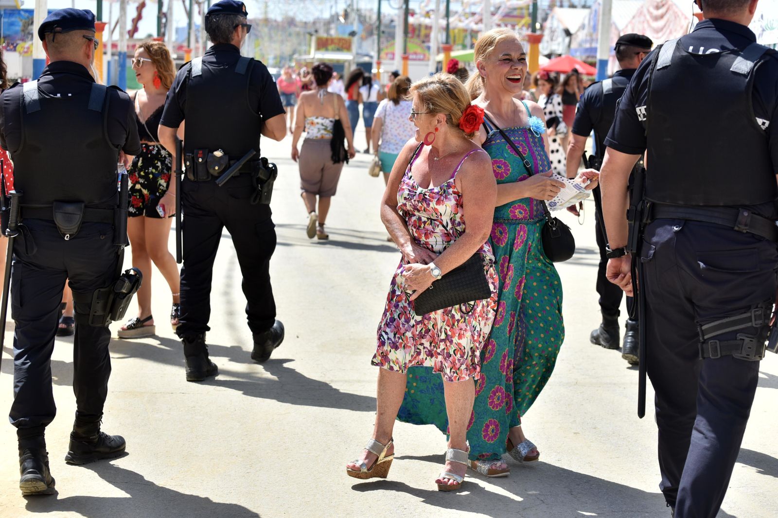 Las imágenes del Día de la Mujer en la Feria de La Línea