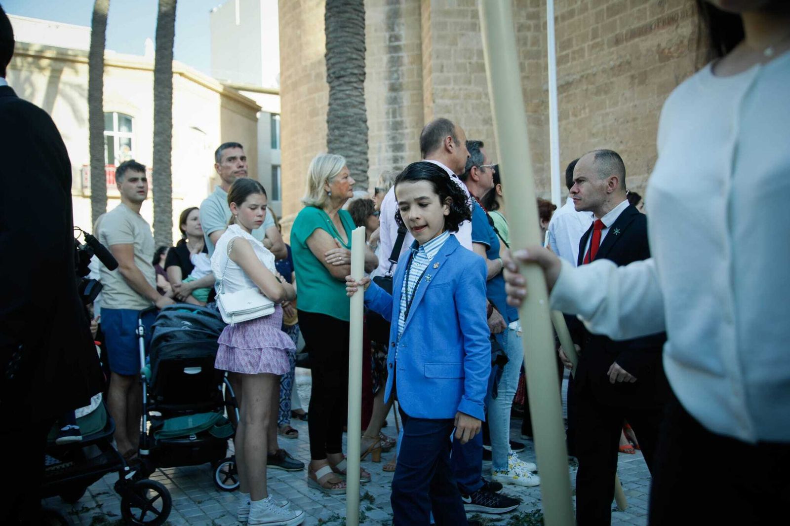 Imágenes de la procesión del Corpus Christi en Almería: así han sido la misa y la posterior marcha por la capital