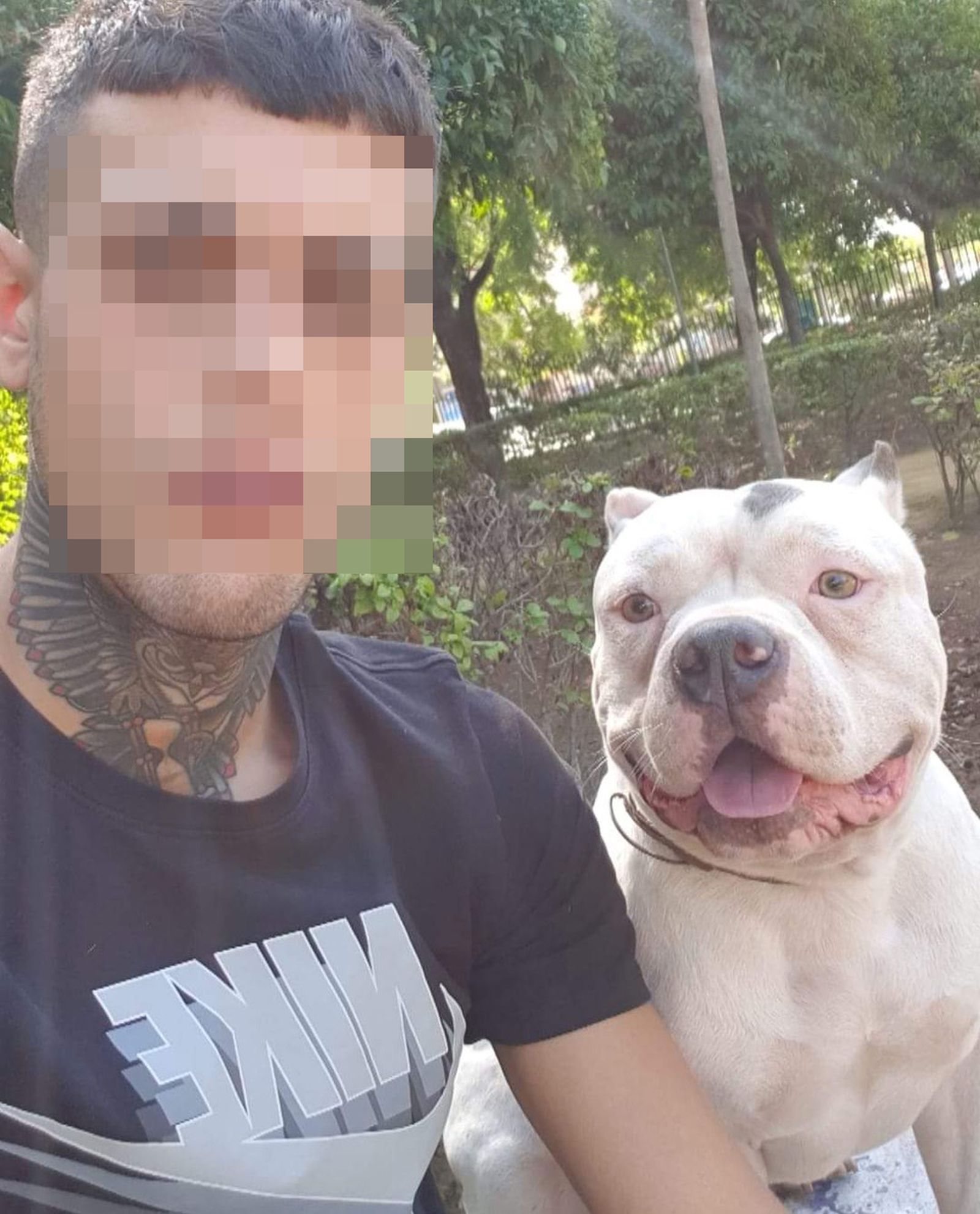 Imagen del joven en una red social