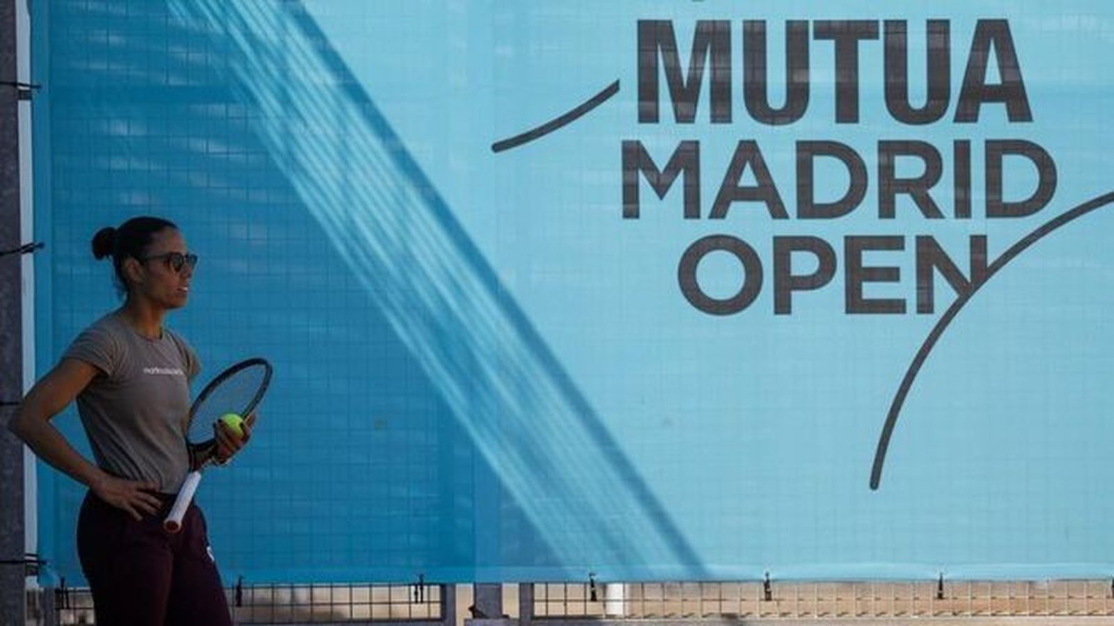 Estrella Cabeza, en una imagen reciente en el Mutua Madrid Open.