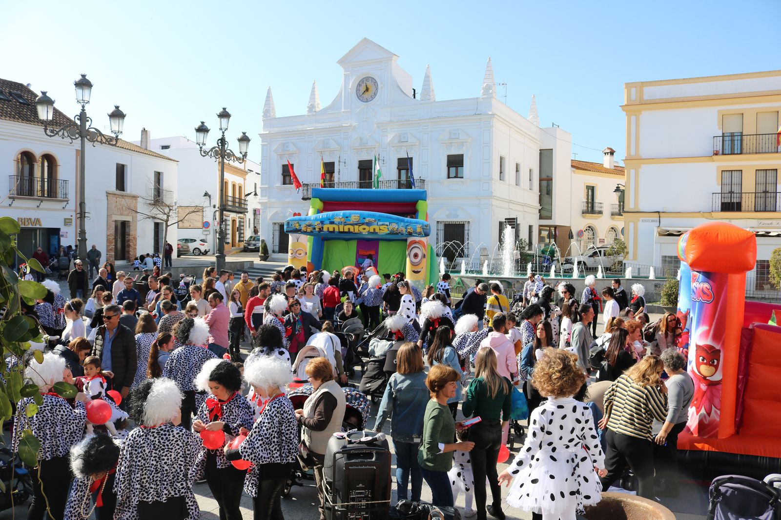 Fiesta infantil de disfraces en Cartaya
