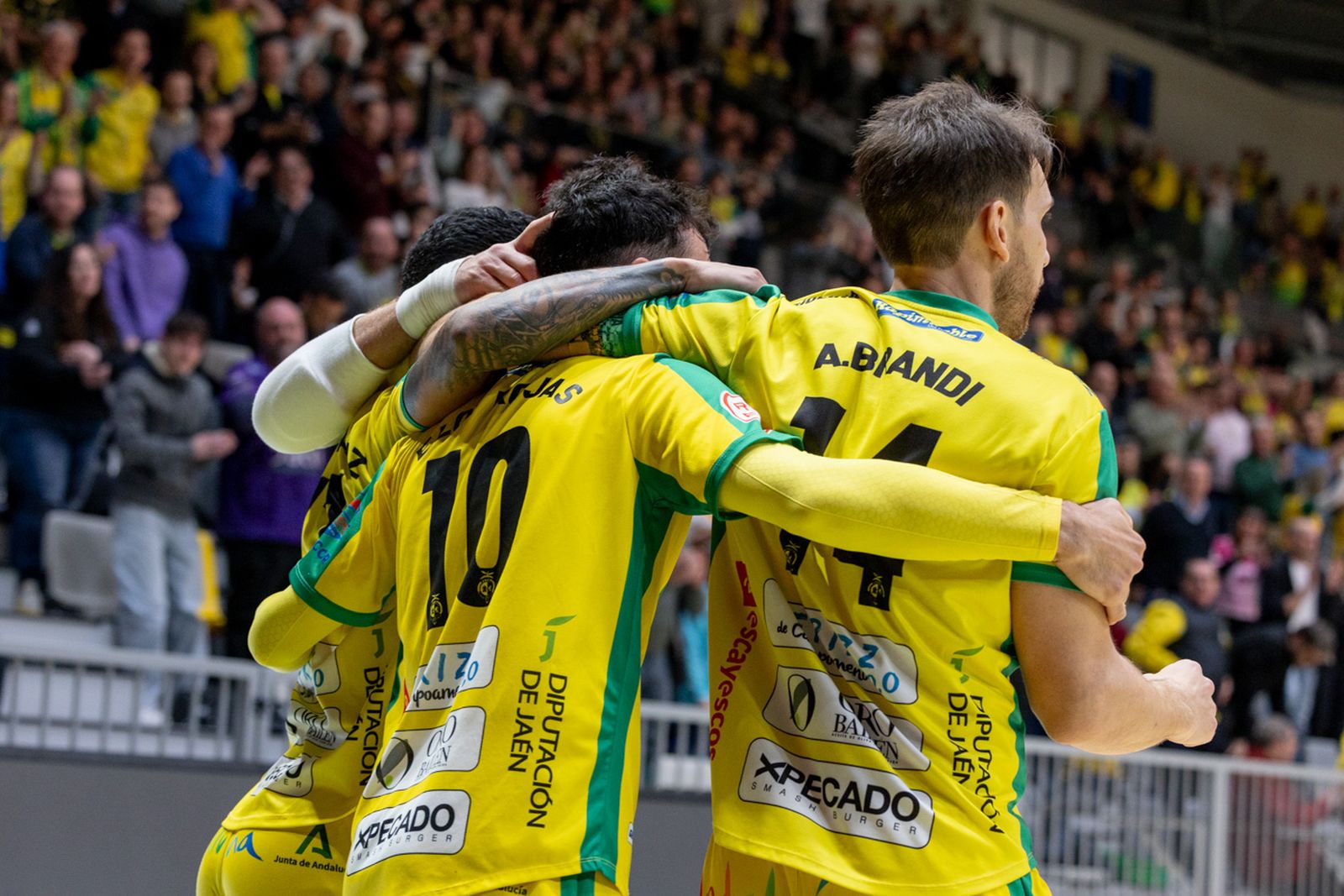 La victoria copera del Jaén FS sobre Quesos El Hidalgo Manzanares