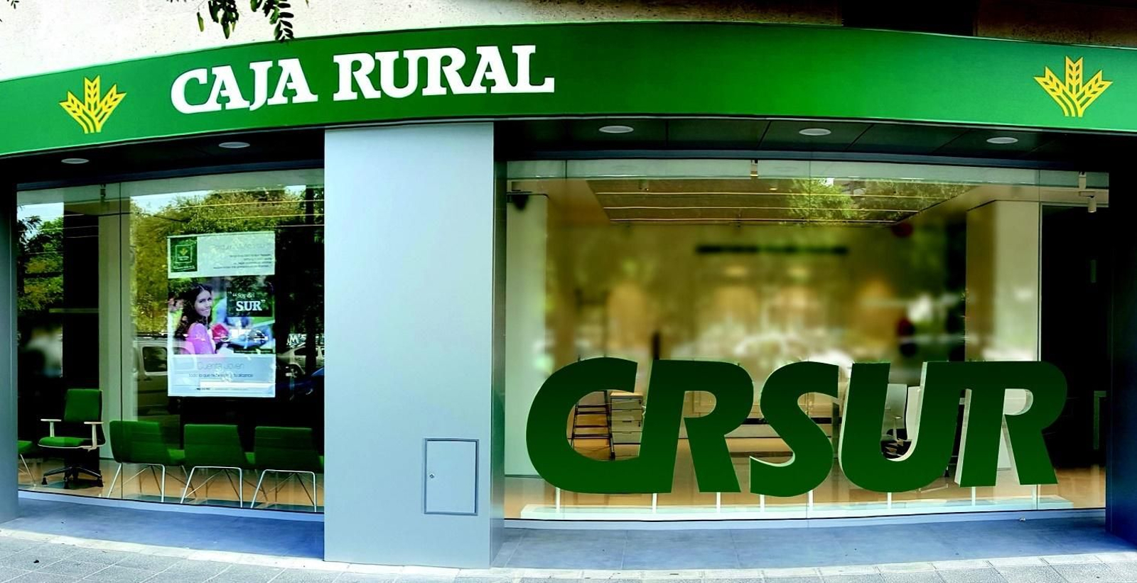 Oficina de la Caja Rural del Sur.