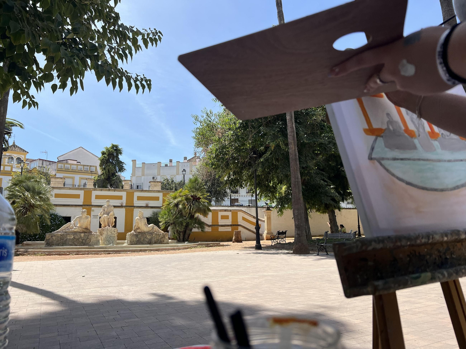 Las mejores fotos del VIII Premio Nacional de Pintura Rápida de Montilla