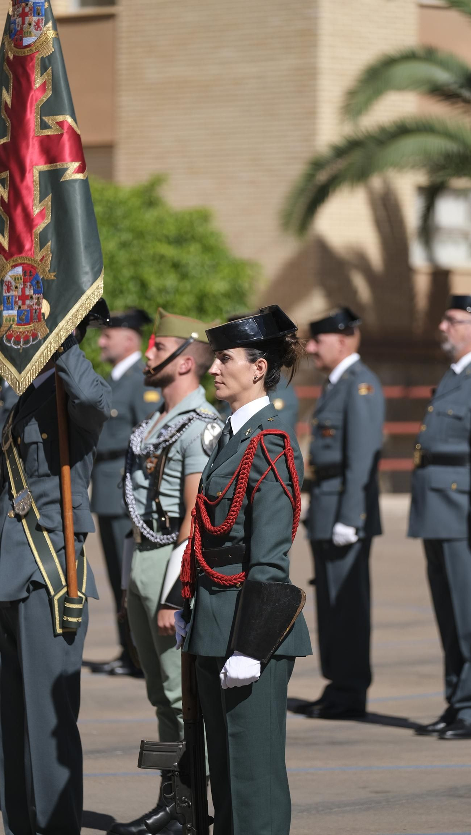Imágenes de la celebración del 179 aniversario de la Guardia Civil, en la Comandancia de Almería