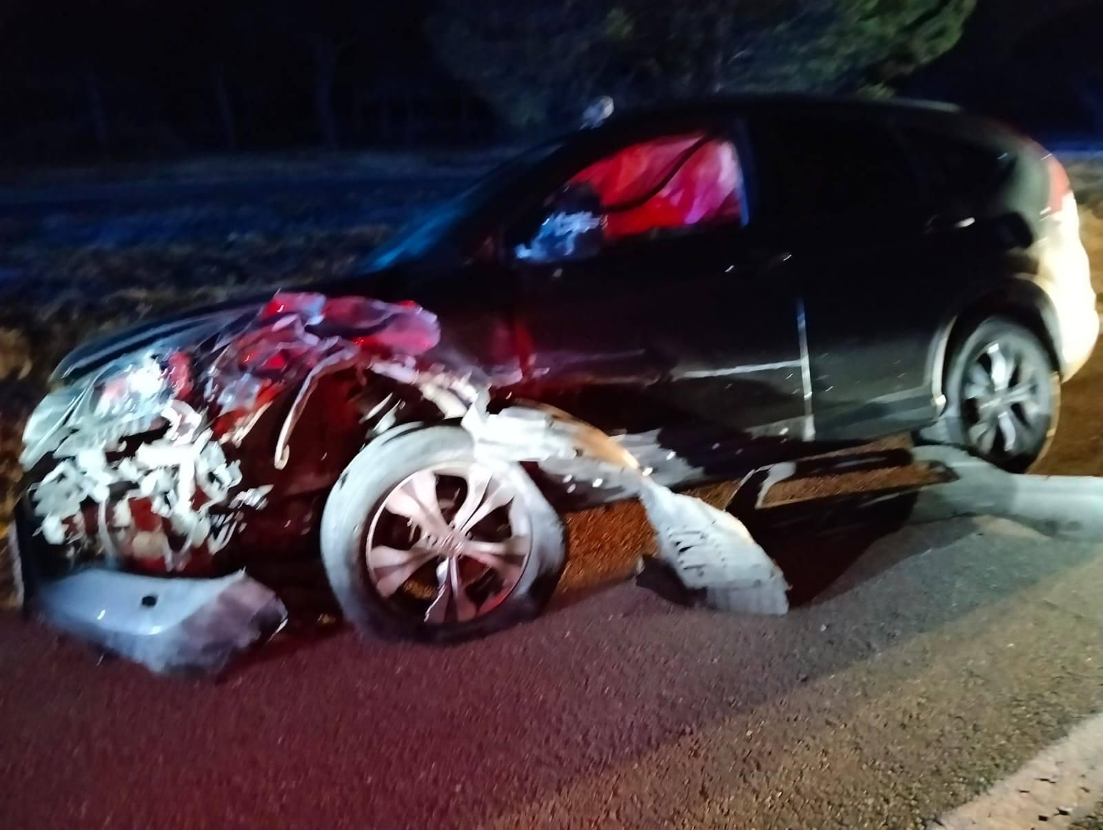 Estado en el que ha quedado el vehículo accidentado.