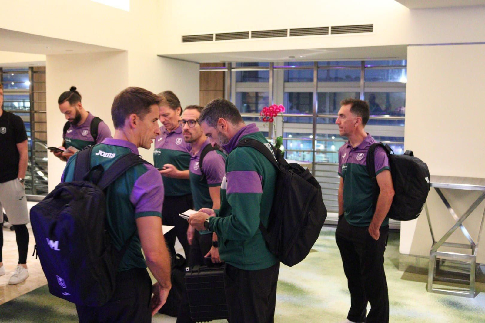 Primeras imágenes del Unicaja en Asia