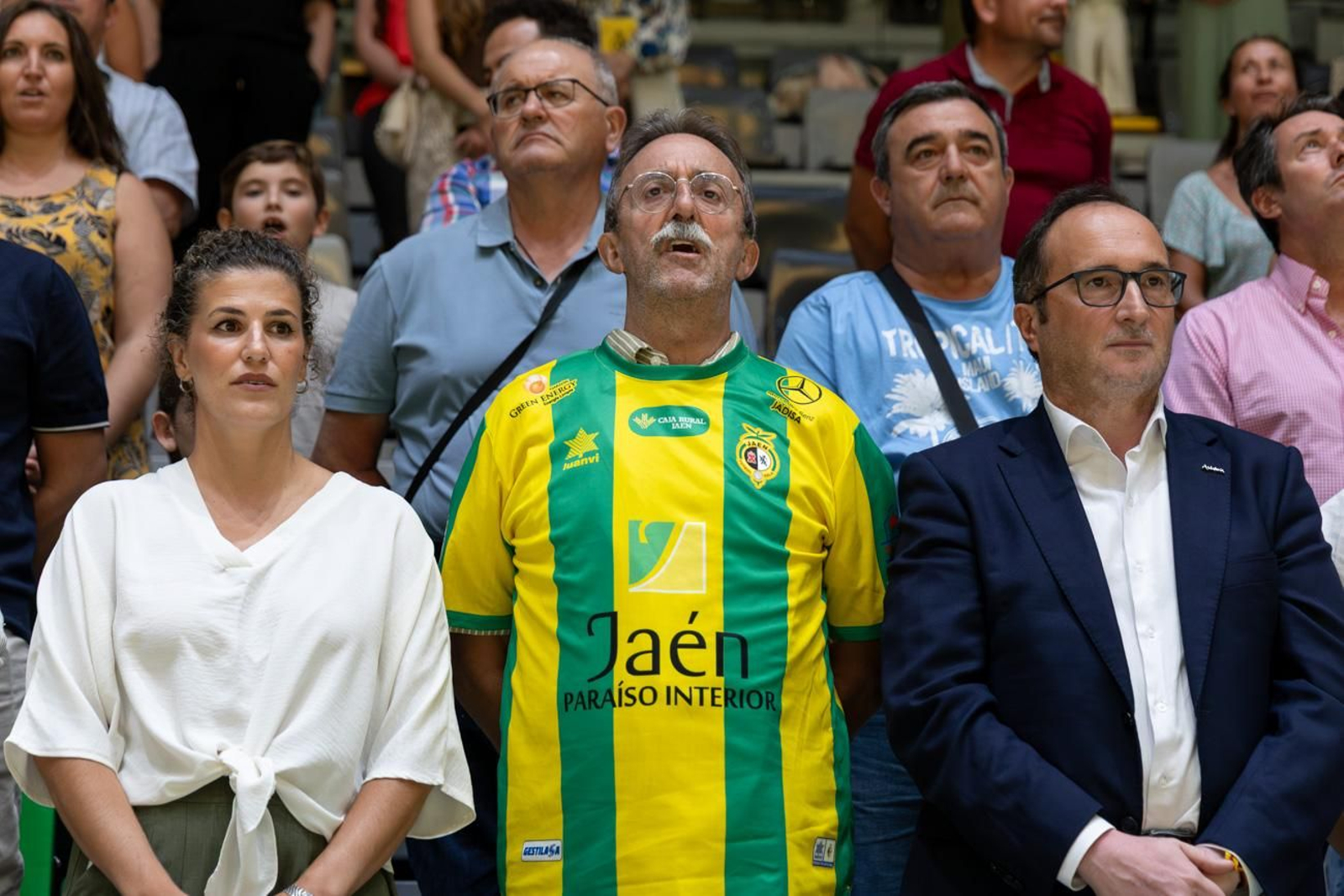 La puesta de largo de las secciones del Jaén Paraíso Interior FS