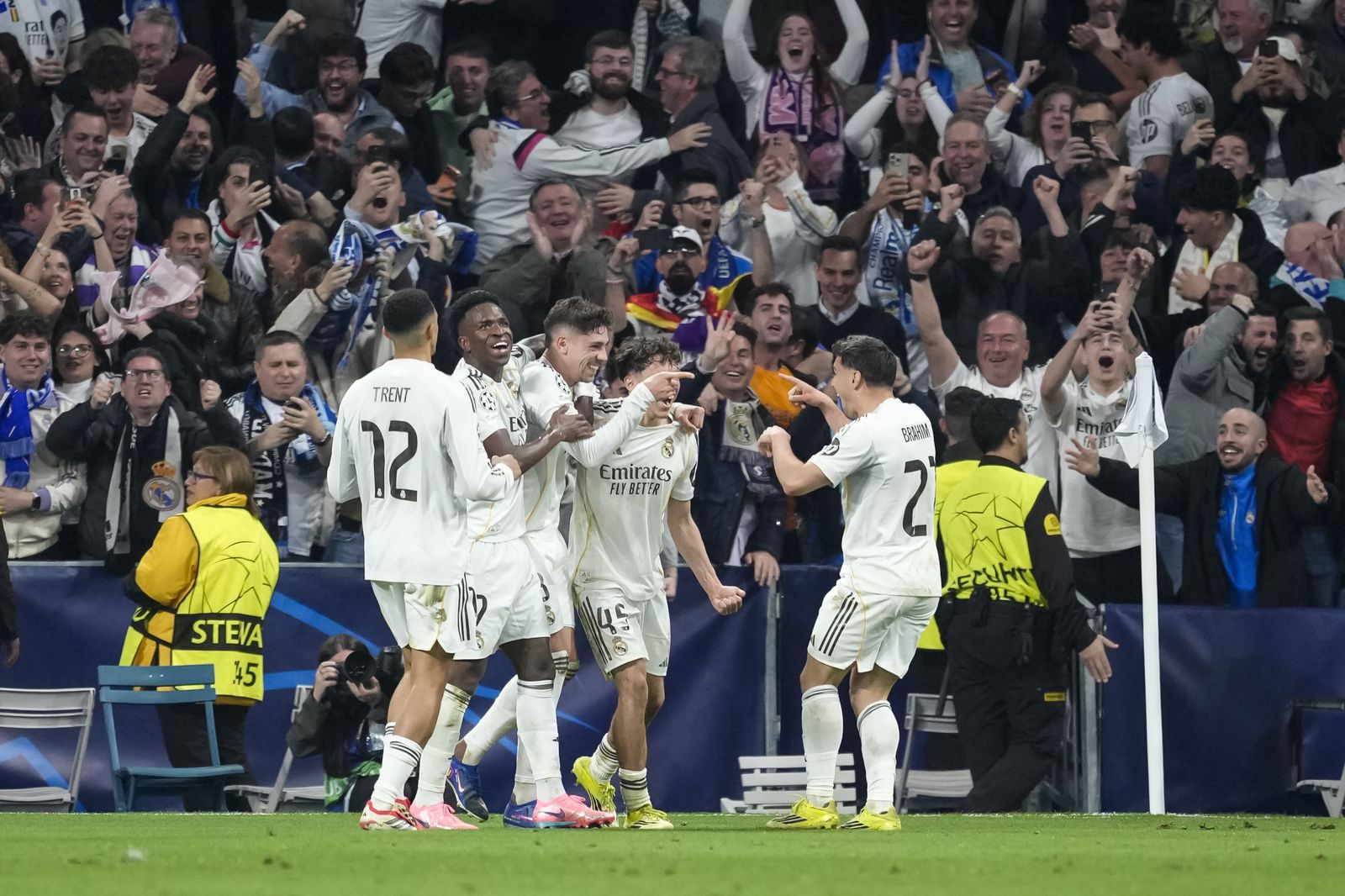 Las fotos del Real Madrid-Manchester City