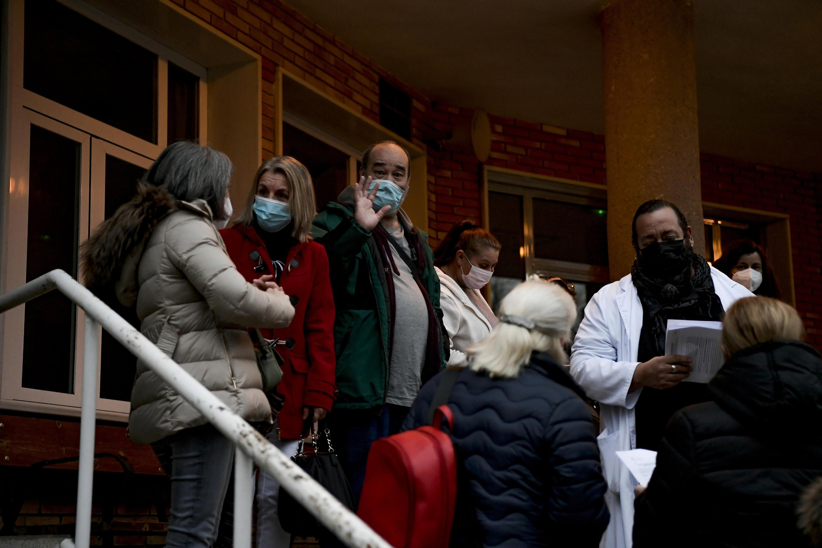 Fotos: segundo día de vacunas en Granada