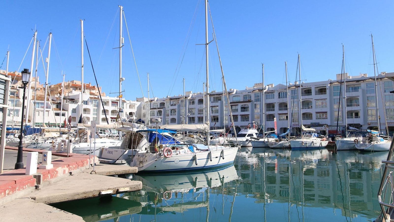 Puerto deportivo de Almerimar en El Ejido.