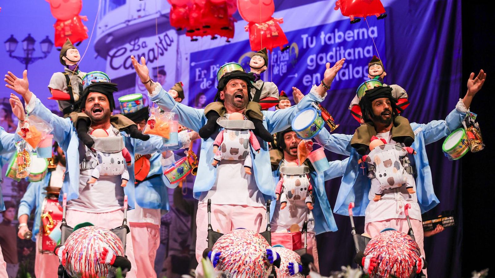 Murga 'Leyendas de pasión'.