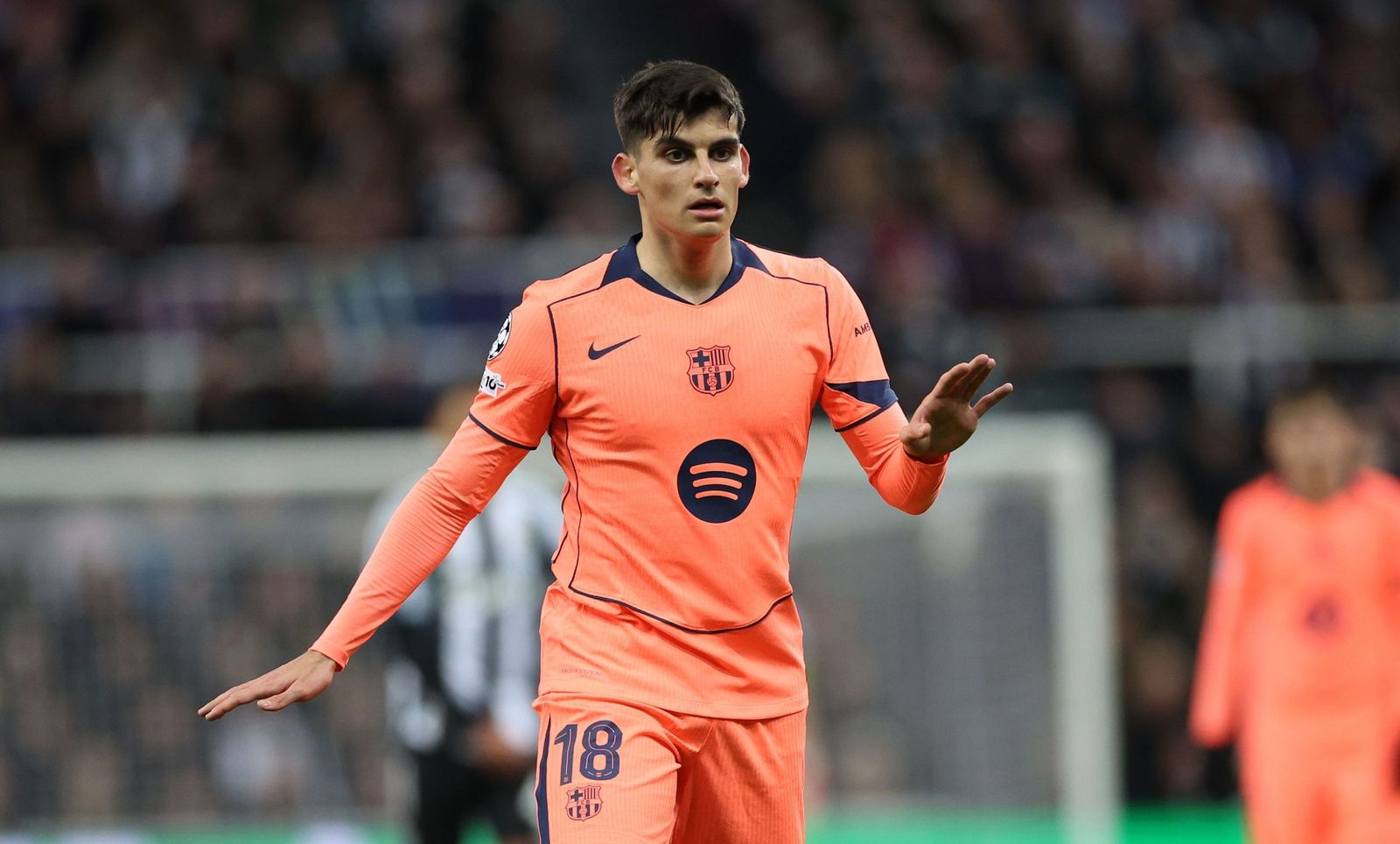 Las fotos del Newcastle-Barcelona