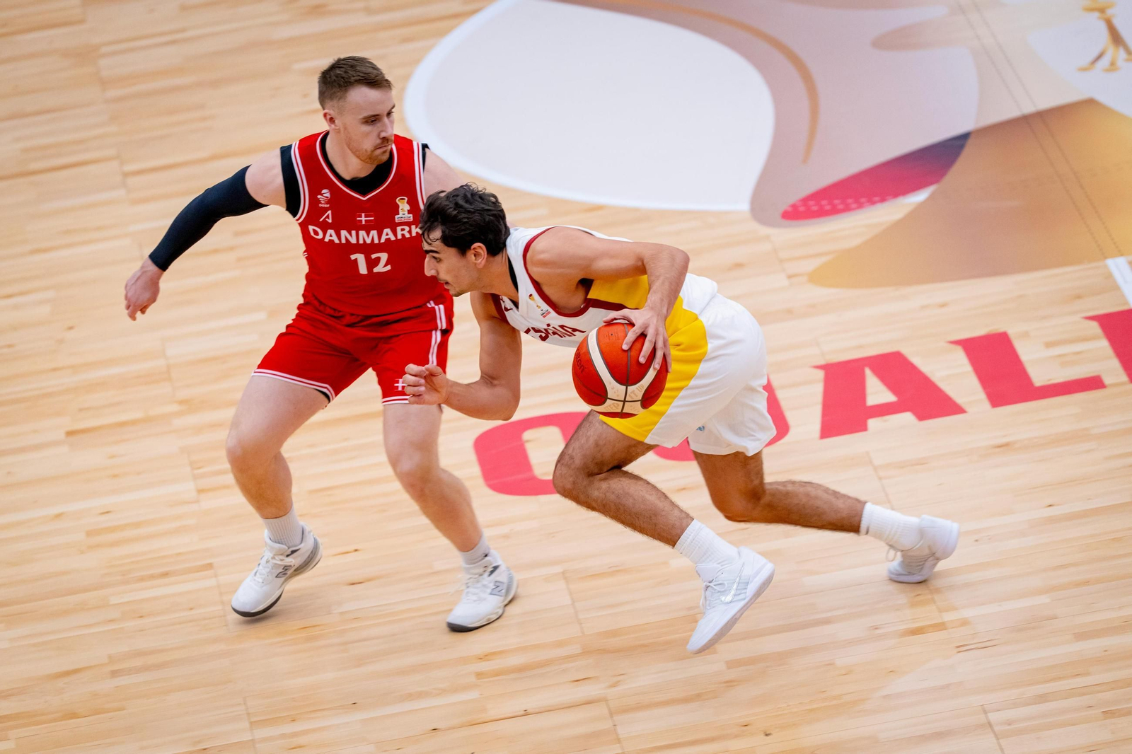Las mejores fotos del Dinamarca-España de baloncesto