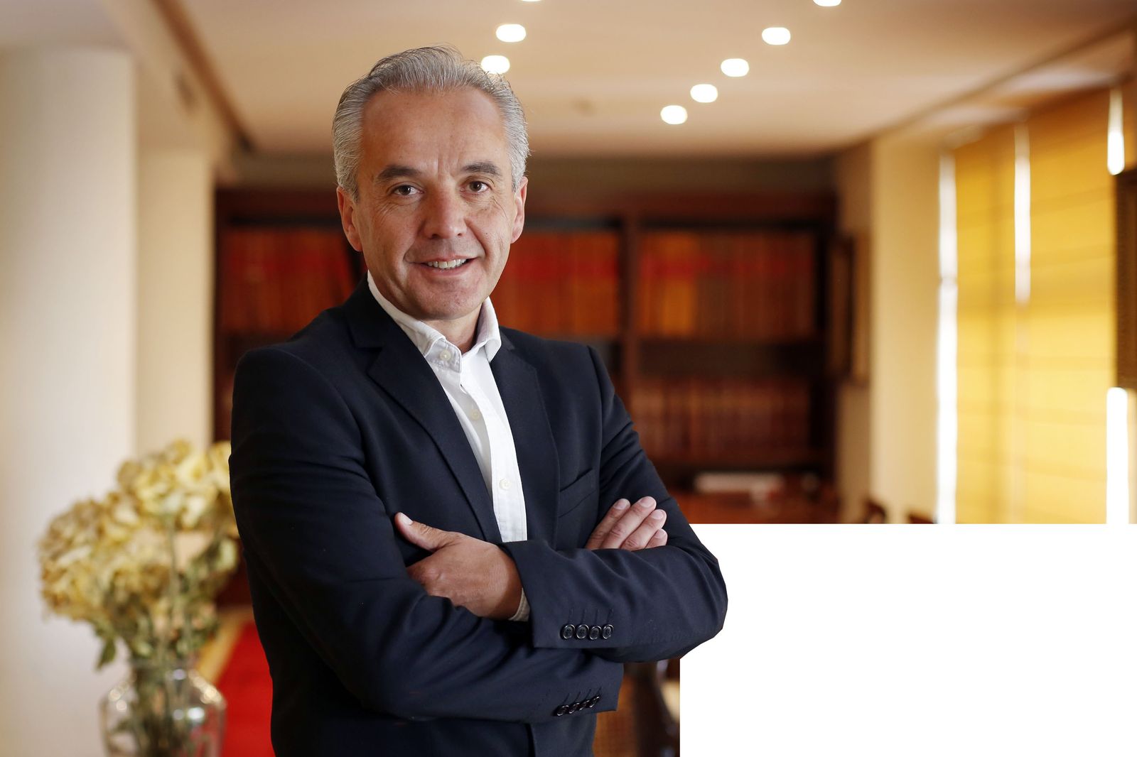 Alfonso Moscoso es alcalde de Villaluenga desde 1999 y senador desde el mes pasado.