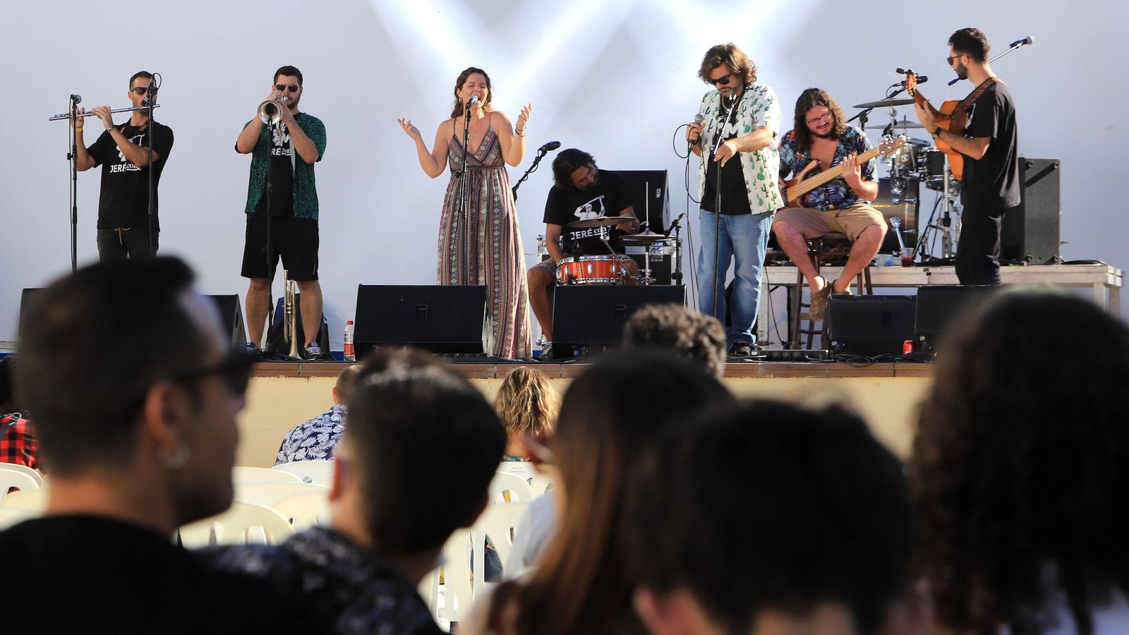 Un momento del concierto de ayer en el Cine Astoria.