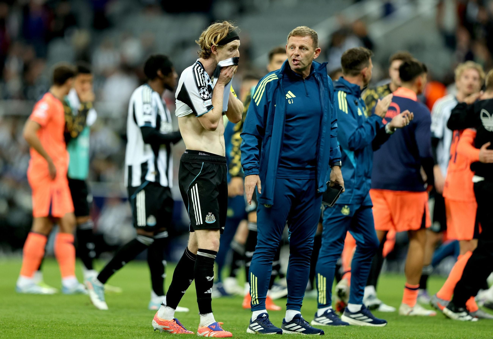 Las fotos del Newcastle - Barcelona