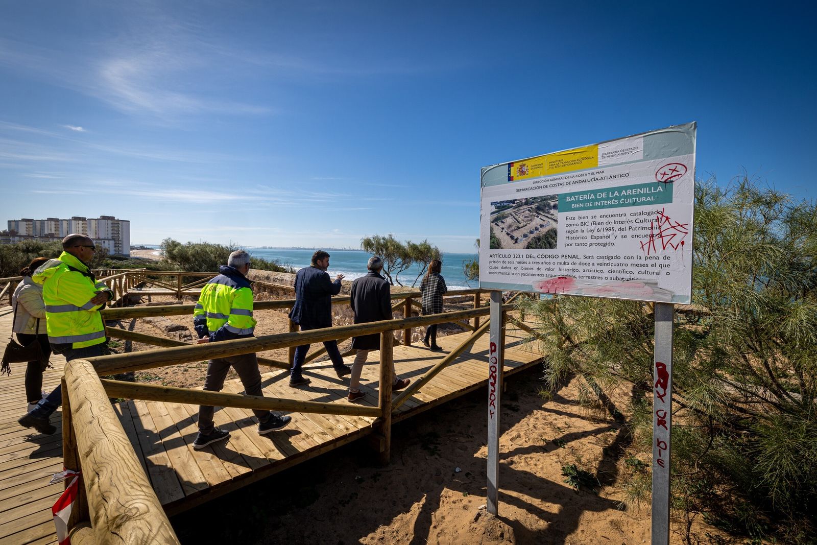 Las fotos del nuevo paseo litoral de El Puerto