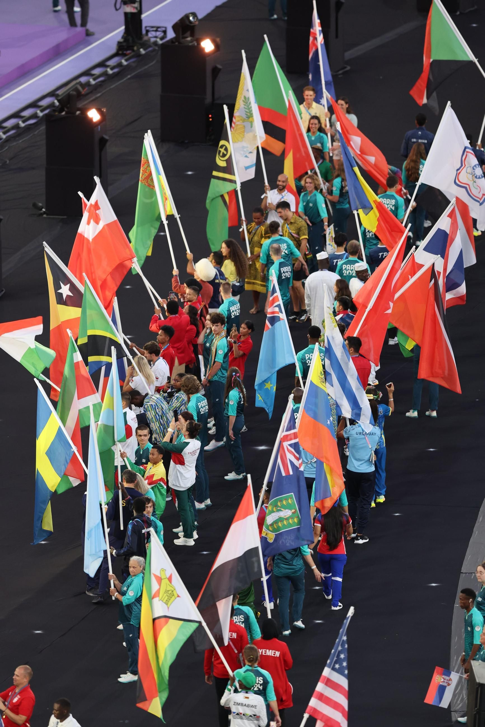 Las fotos de la ceremonia de clausura de los Juegos Olímpicos París 2024