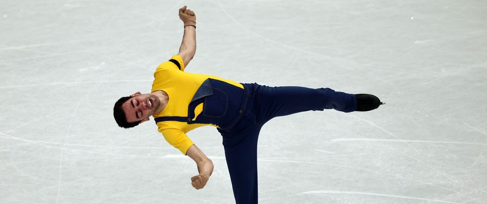 El español Tomas Guarino, durante su ejercicio en los Juegos Olímpicos.