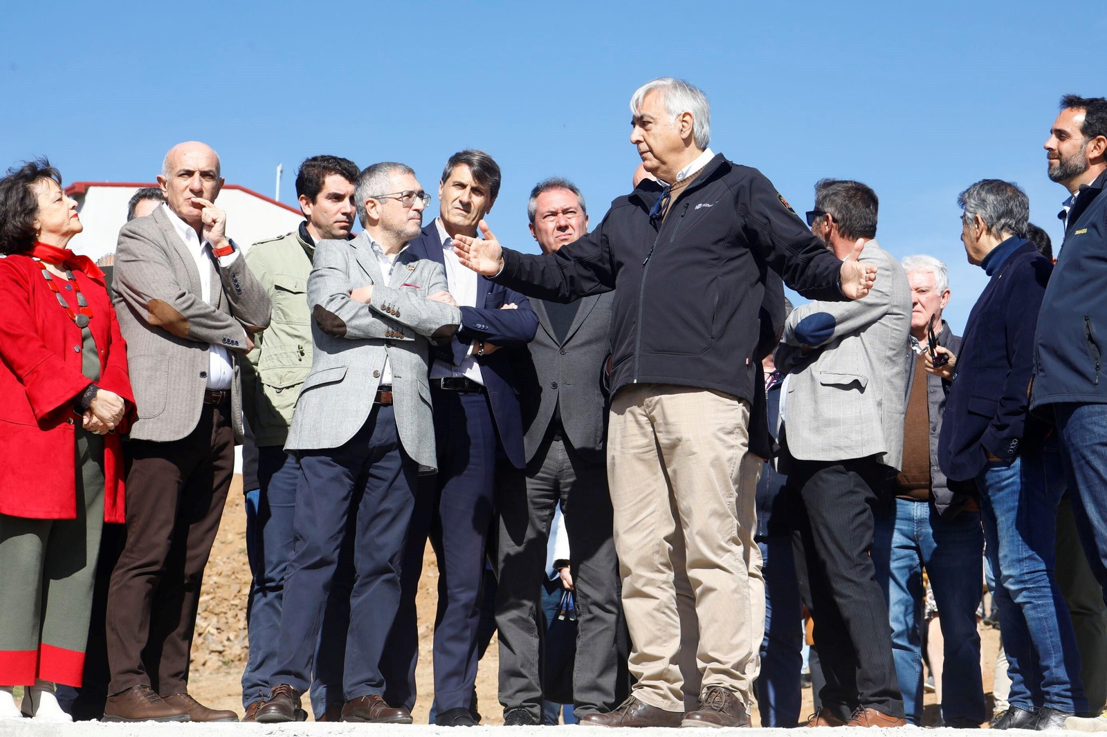 El inicio del trasvase de agua de La Colada a Sierra Boyera, en imágenes