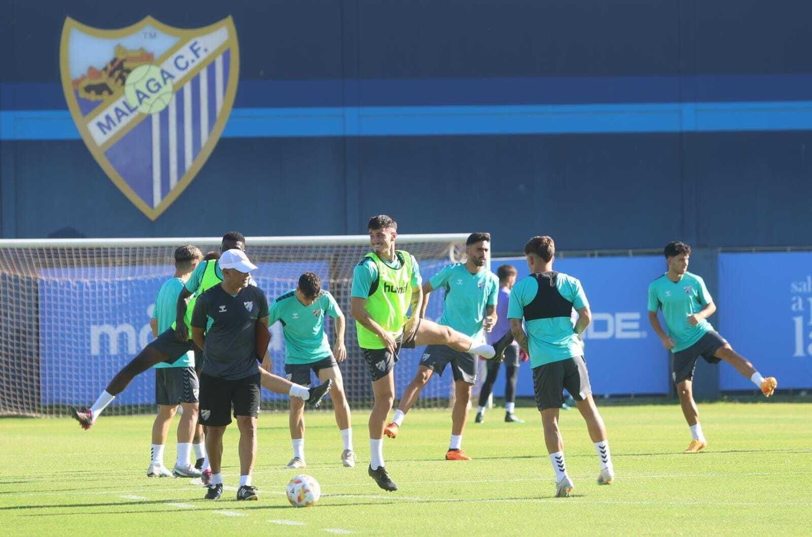 El Málaga suda antes de 'encerrarse' en Estepona
