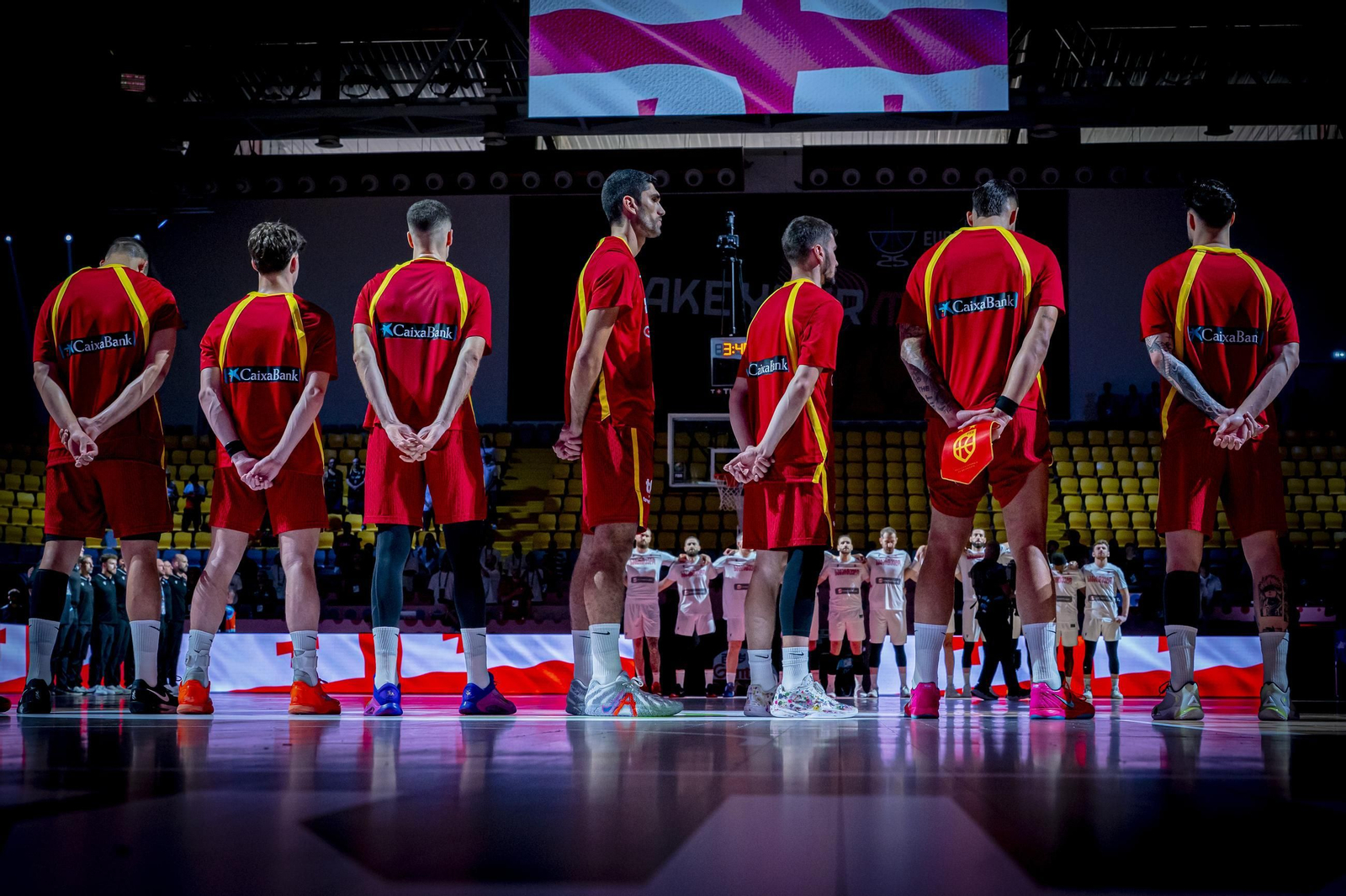 Las fotos del Georgia - España de baloncesto
