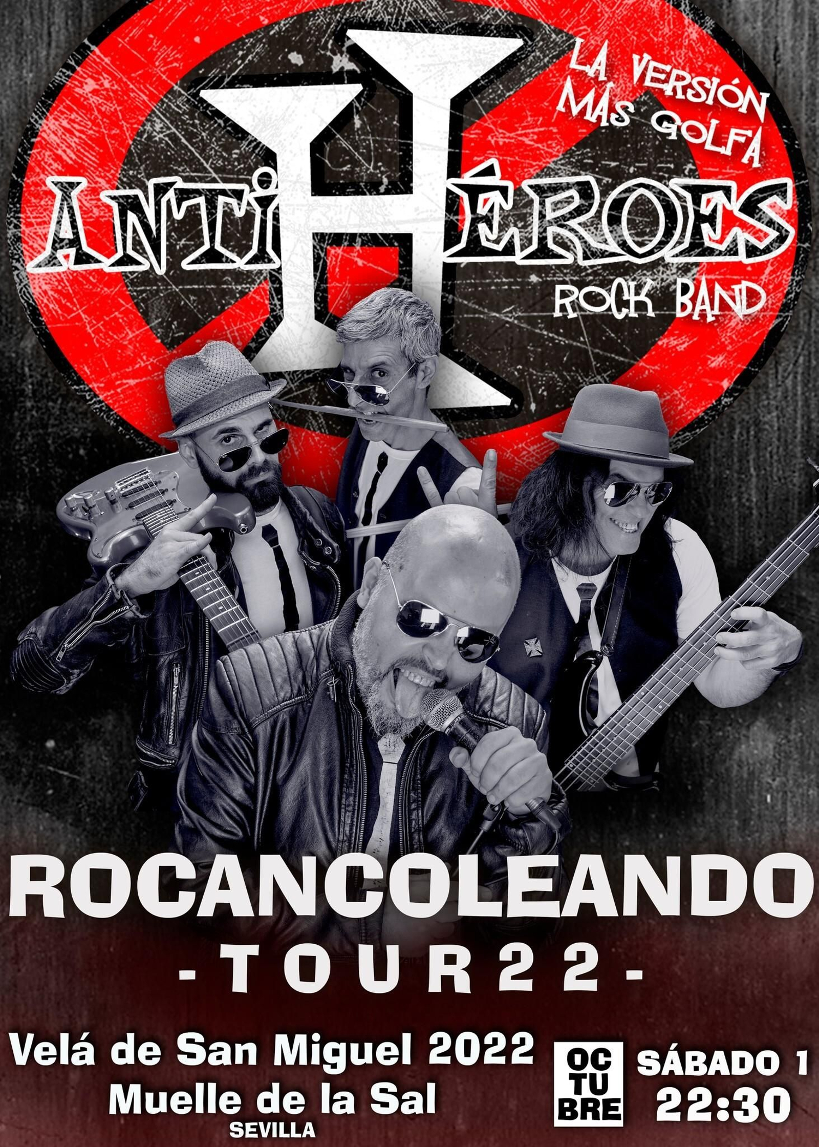 Cartel anunciando el concierto.