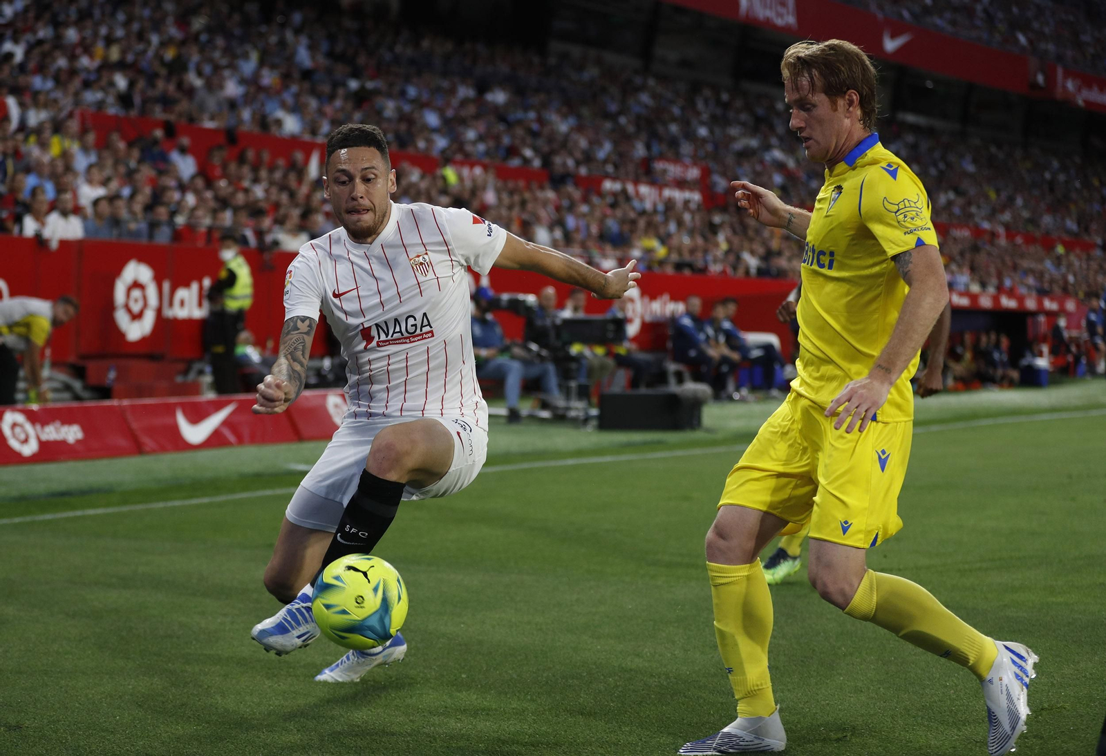 Las imágenes del Sevilla-Cádiz