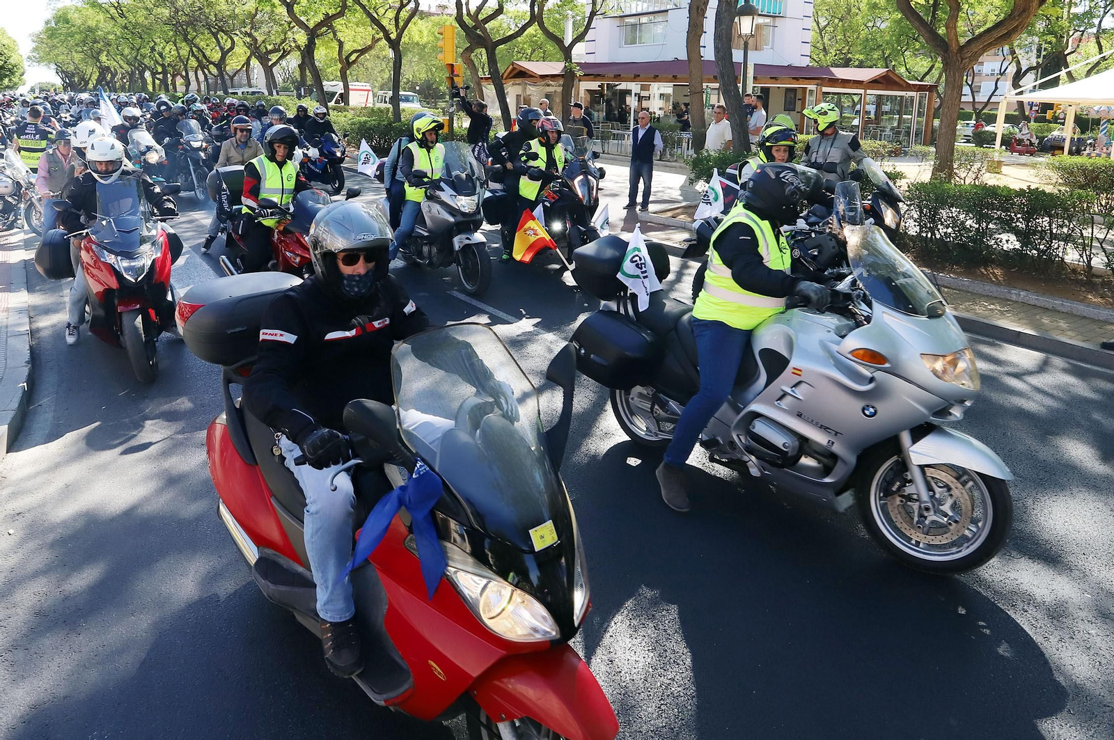 Imágenes de la III Ruta Moto-Solidaria organizada por CSIF